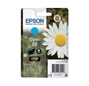 Epson 18 Cyan Inkjet Cartridge