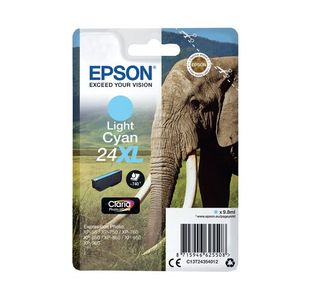 Epson 24Xl Light Cyan Ink Cartridge