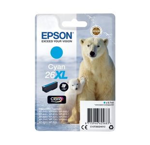 Epson 26Xl Cyan Inkjet Cartridge