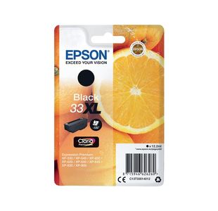 Epson 33Xl Black Inkjet Cartridge