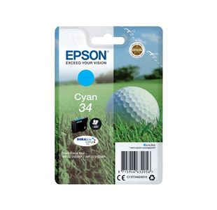 Epson 34 Ink Cartridge Cyan