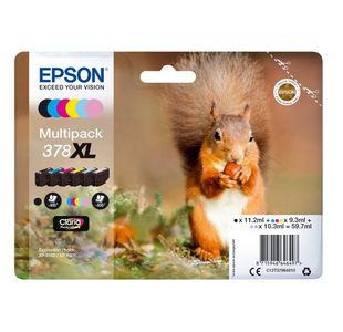 Epson 378XL Ink Pho HD CMYK/LCy/Lmag