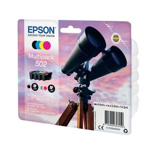 Epson 502 Ink Cart Multipack CMYK