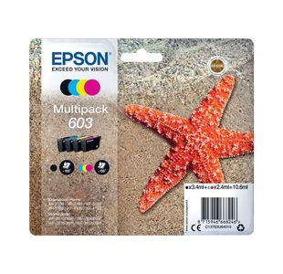 Epson 603 Starfish Ink Cart Mpk CMYK