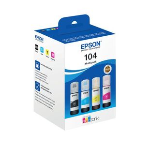 Epson 104 Ink EcoTank Multipk CMYK