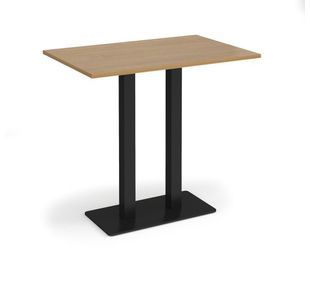 Eros rect poseur table twin uprights