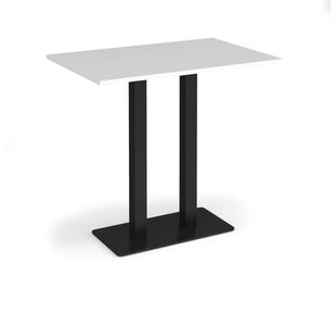 Eros rect poseur table twin uprights