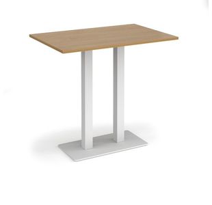 Eros rect poseur table twin uprights