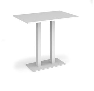 Eros rect poseur table twin uprights