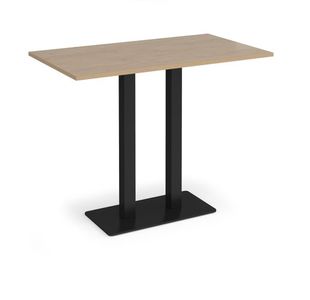 Eros rect poseur table twin uprights