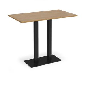 Eros rect poseur table twin uprights