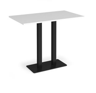 Eros rect poseur table twin uprights