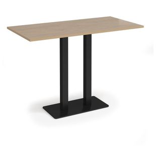 Eros rect poseur table twin uprights