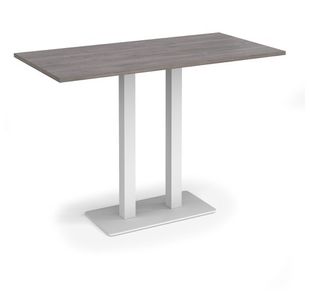 Eros rect poseur table twin uprights