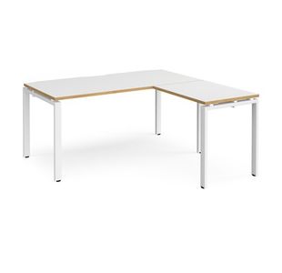 Adapt Straight Desk With Return