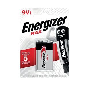 Energizer Max E92 9V Battery Pk Each