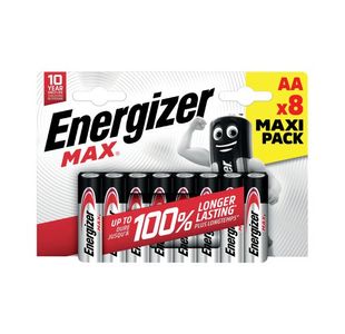 Energizer Max AA Battery Pk8