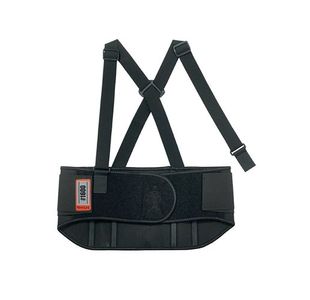 Standard Elastic Back Supp Black S