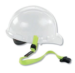 Elastic Hard Hat Lanyard-Clamp