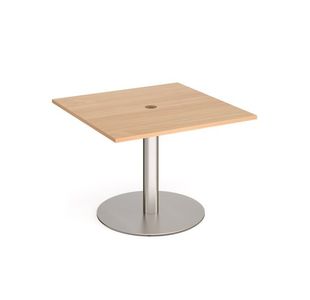 Eternal power ready square meeting table