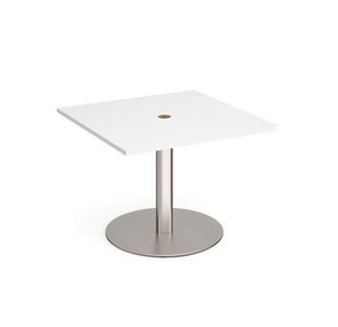 Eternal power ready square meeting table