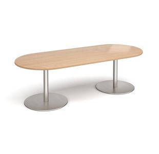 Eternal radial end boardroom table