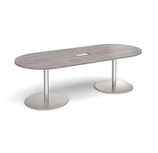 Eternal radial end power ready table