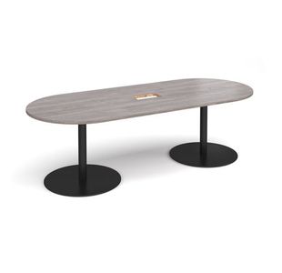 Eternal radial end power ready table