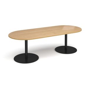 Eternal radial end boardroom table