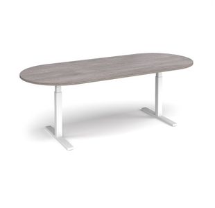 Elev8 Touch radial end boardroom table