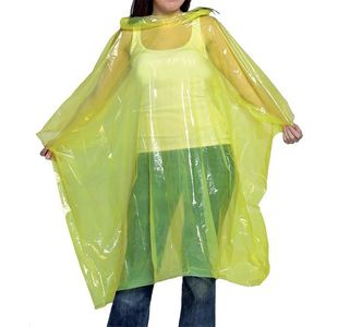 Fire Chief Adult Rain Poncho Pk250