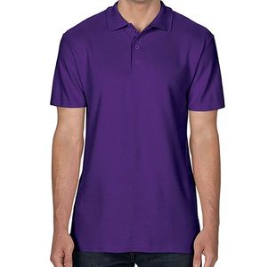 Gildan Short Sleeve Polo Purple 2Xl