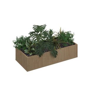 Flux modular storage planter box