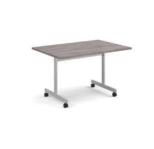 Rectangular fliptop meeting table