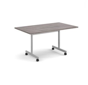 Rectangular fliptop meeting table