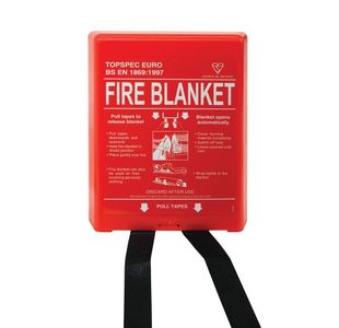 Fire Blanket Fibreglass 180X120Cm Fb64P