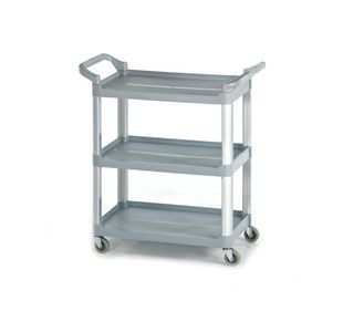 Gpc 3Shelf Service Trolley Grey Hi424Y