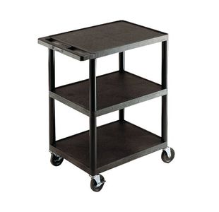 Trolley 3Shelf Service Black Gi341L Gpc