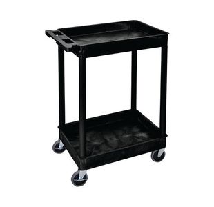 Mpps 2 70mm Deep Tray Trolley Black