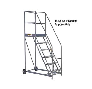 Climb-It W/h Steps 600 Ptfm 4-Tr Gry