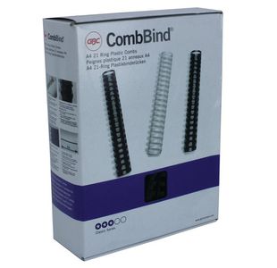 GBC CombBind A4 16mm Bind Comb Pk100