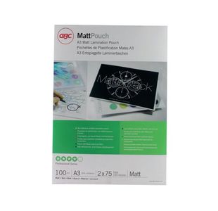 GBC A3 Lam Pouch Matt 150mic Pk100