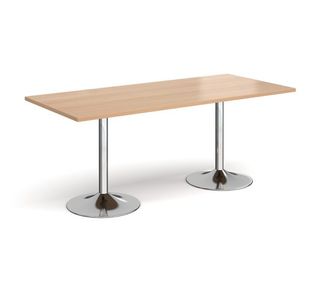 Genoa Rectangular Dining Table With Trum