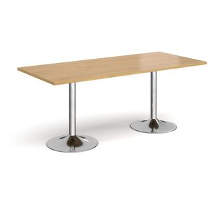 Genoa Rectangular Dining Table With Trum