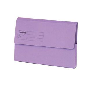 Guildhall Doc Wallets Fc Violet Pk50