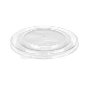 Round Lid PP 1300ml Clear Pk300