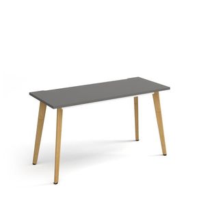 Giza wooden leg 600mm deep desk