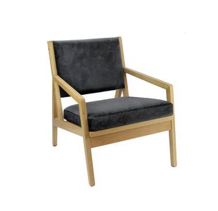 Hanna single seater sofa wooden frame