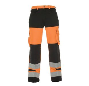 Hertford Hi Vis Trousers Org/Blk 30