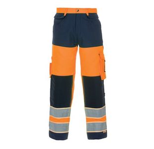 Idstein Trousers Org/Nvy Blue 38